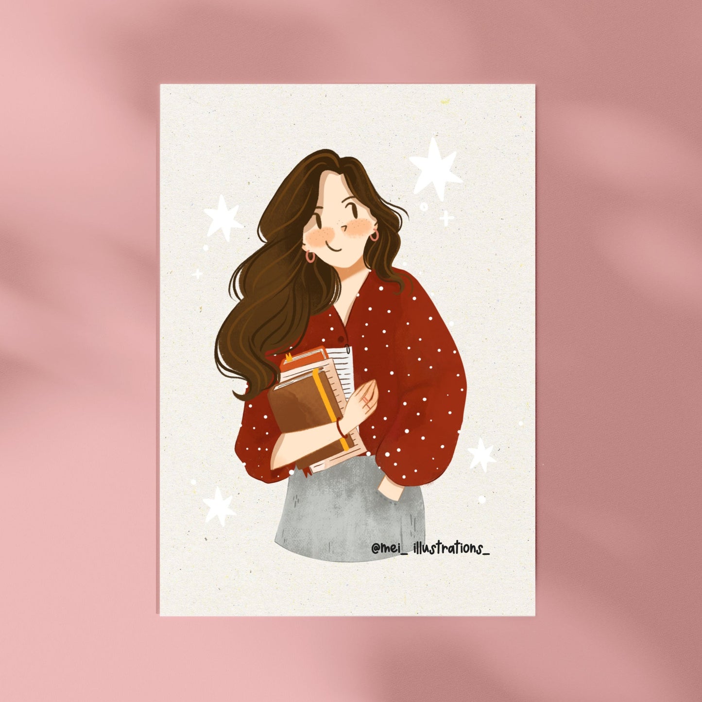 Bookworm vol.8 art print