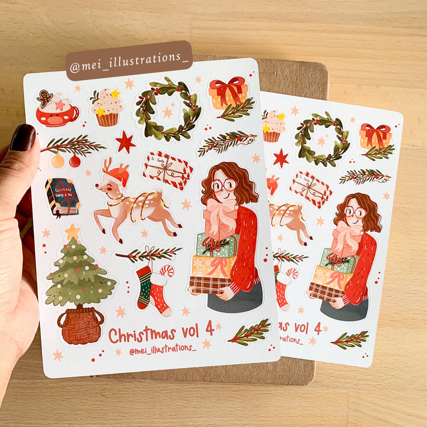 Christmas vol.4 sticker sheet
