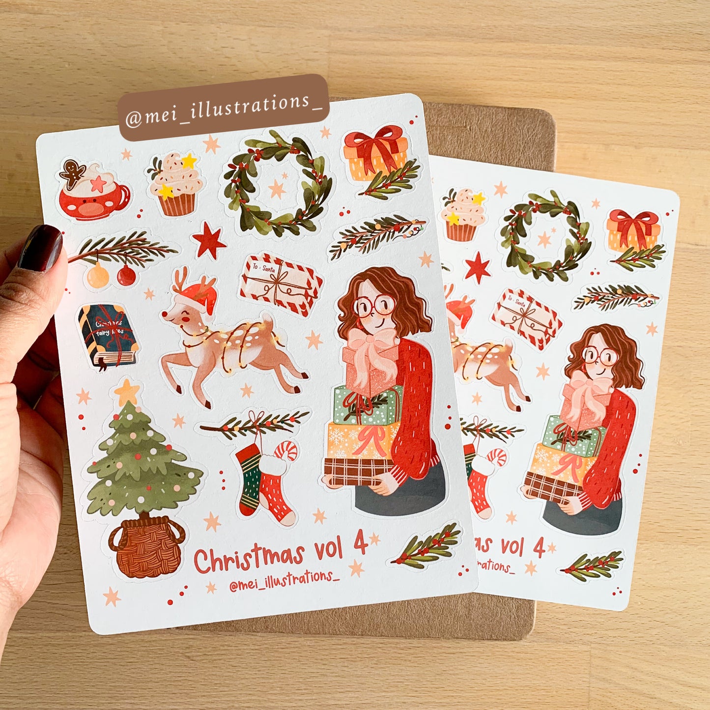 Christmas vol.4 sticker sheet