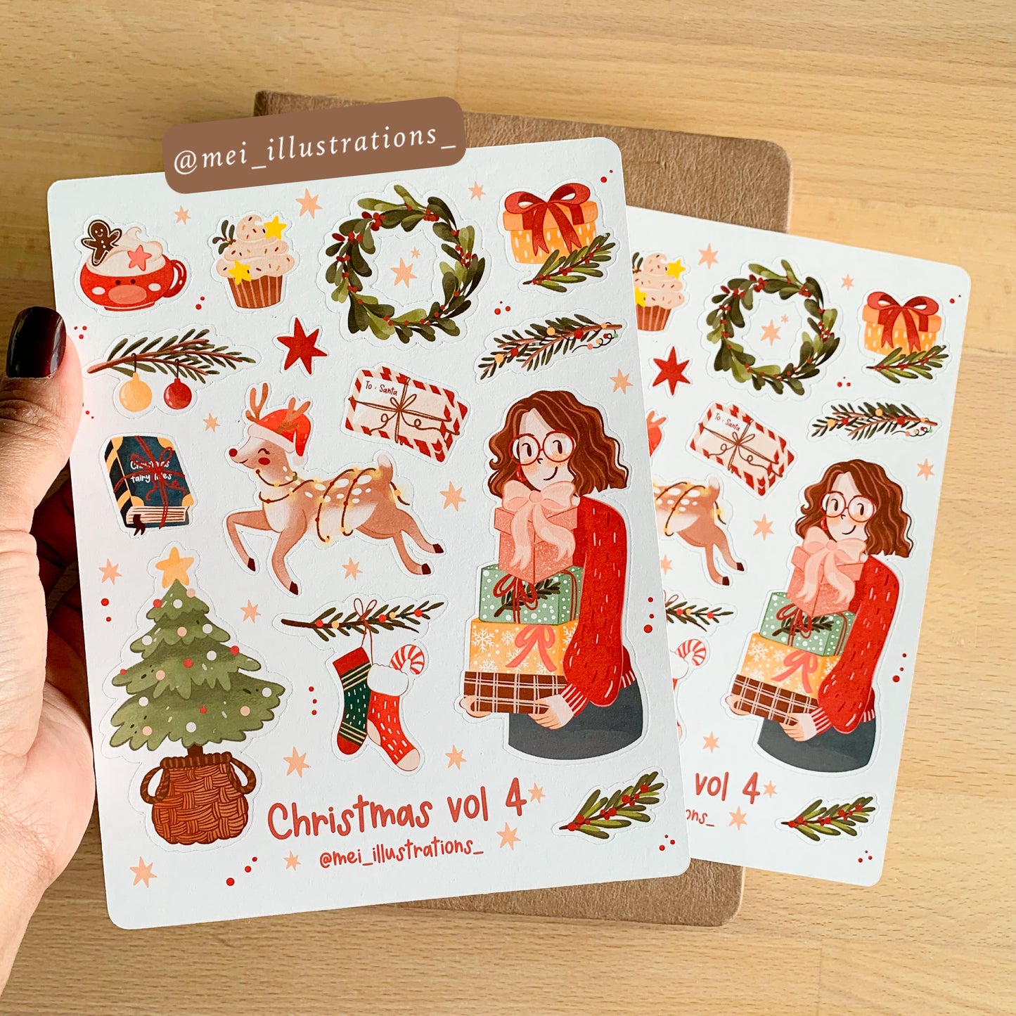 Christmas vol.4 sticker sheet