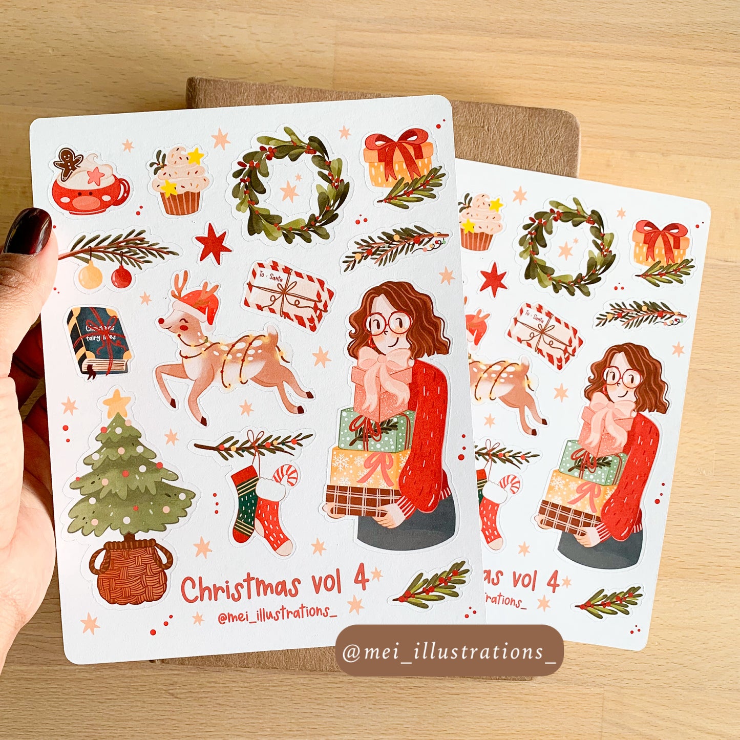 Christmas vol.4 sticker sheet