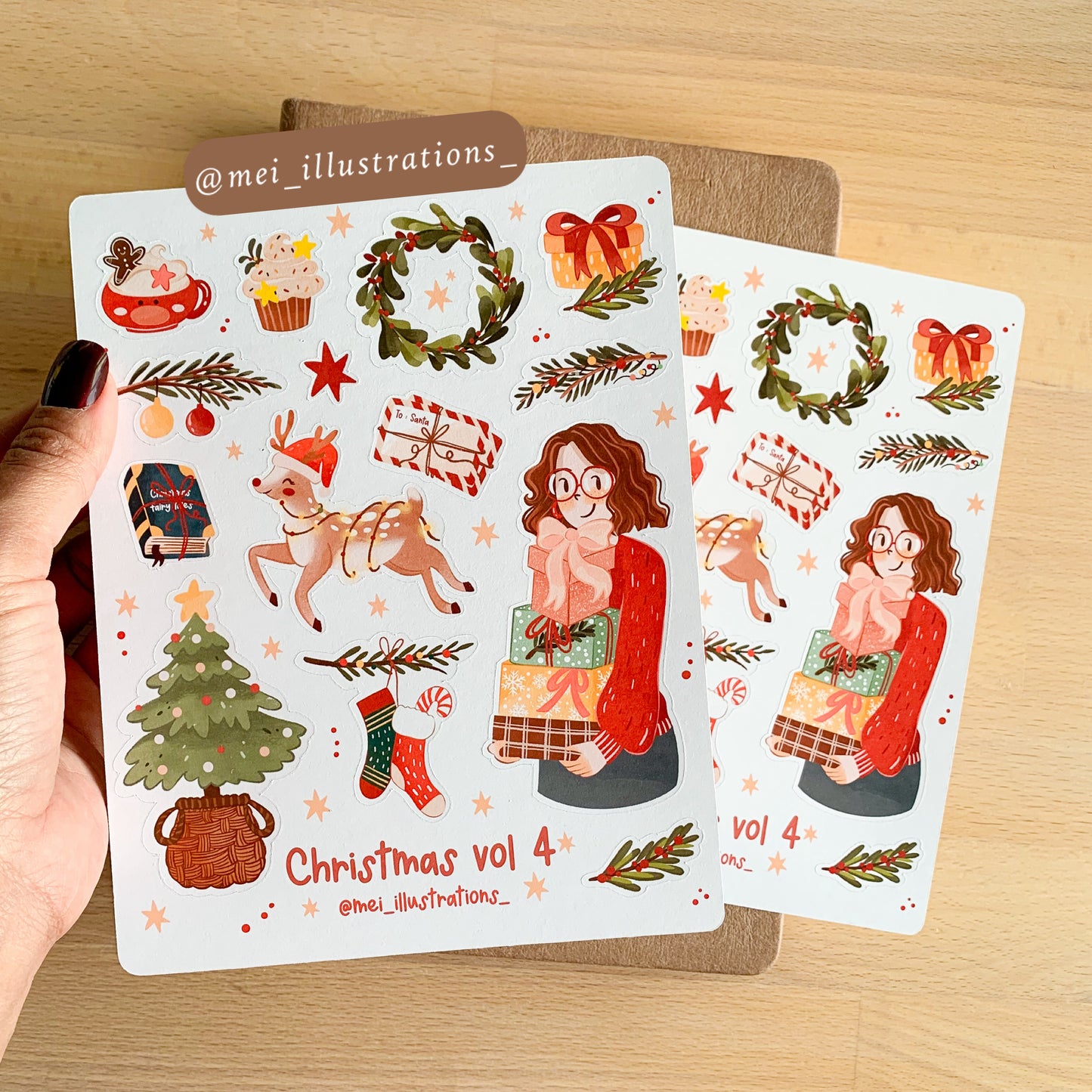 Christmas vol.4 sticker sheet