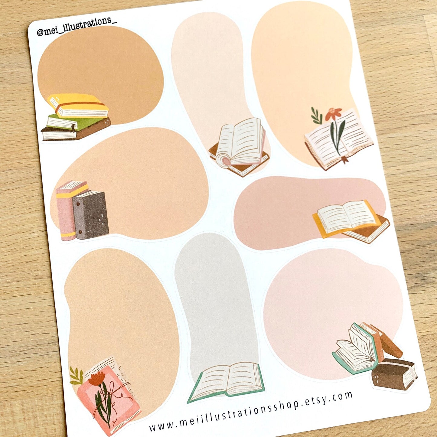Book pebble vol.2 sticker sheet