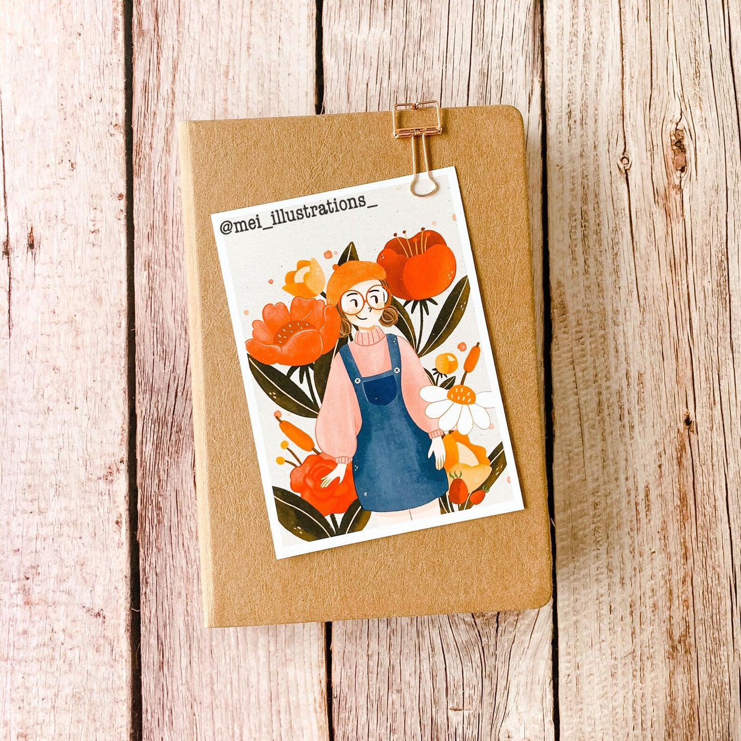 Flower girl series vol.5 art print