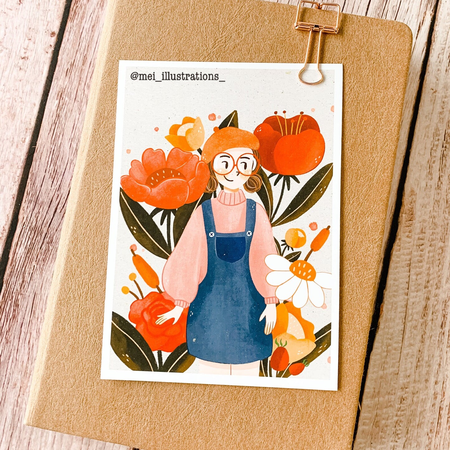 Flower girl series vol.5 art print