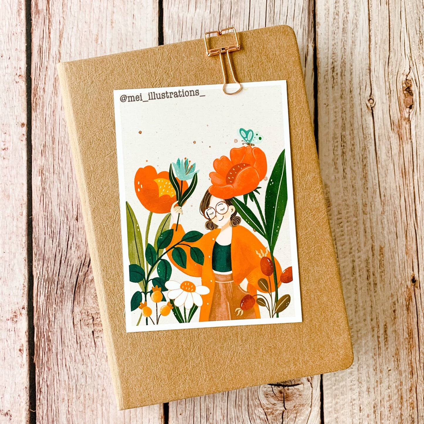 Flower girl series vol.1 art print