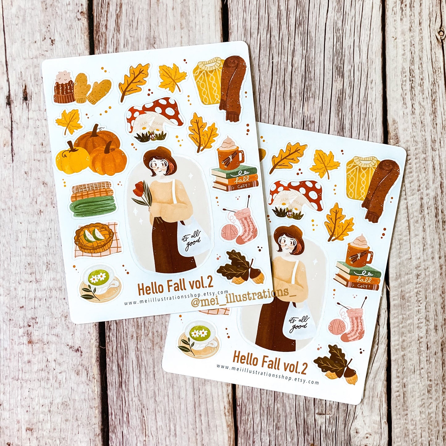 Autumn vol.2 Sticker sheet