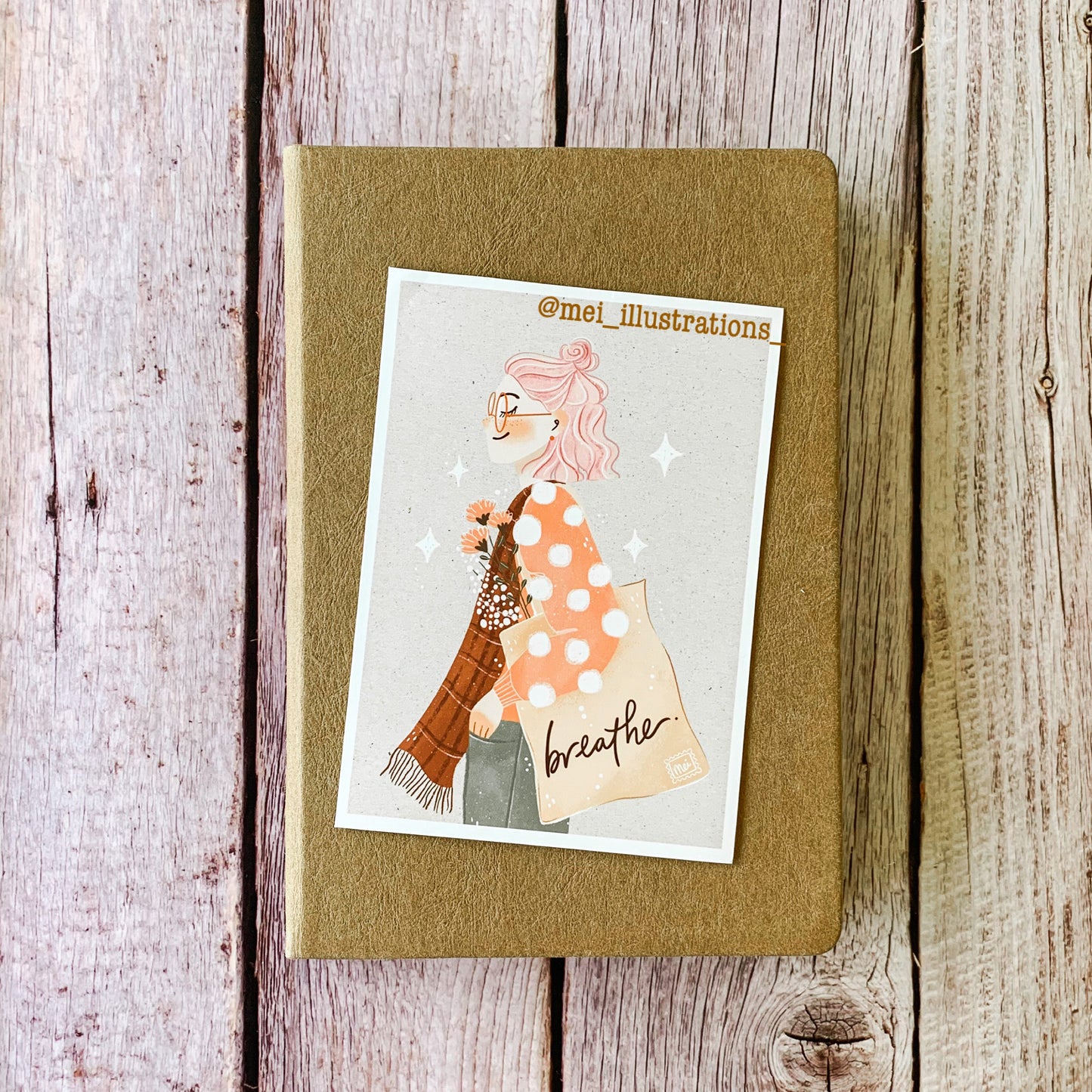 Breathe art print