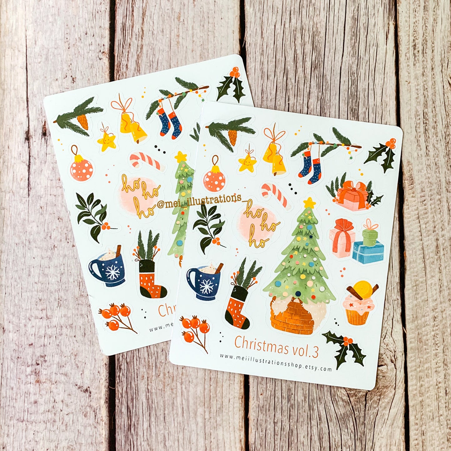 Christmas vol.3 sticker sheet