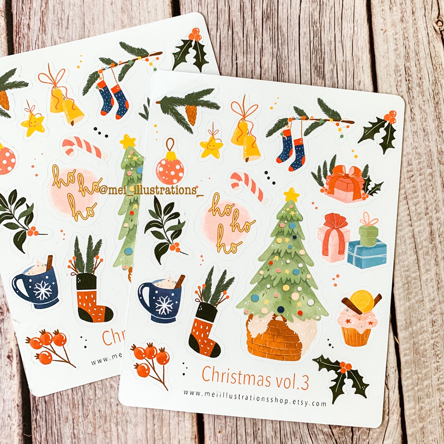 Christmas vol.3 sticker sheet