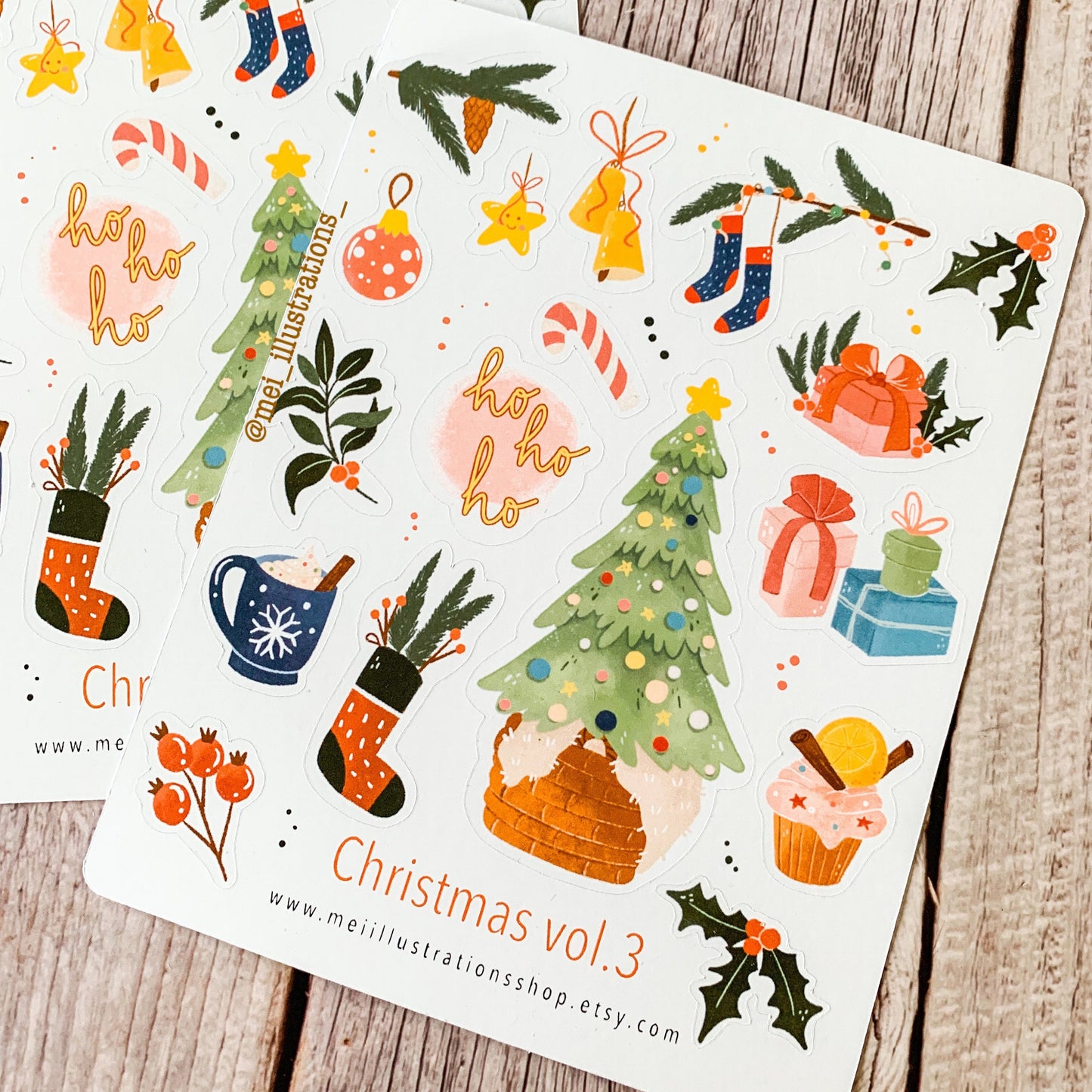 Christmas vol.3 sticker sheet