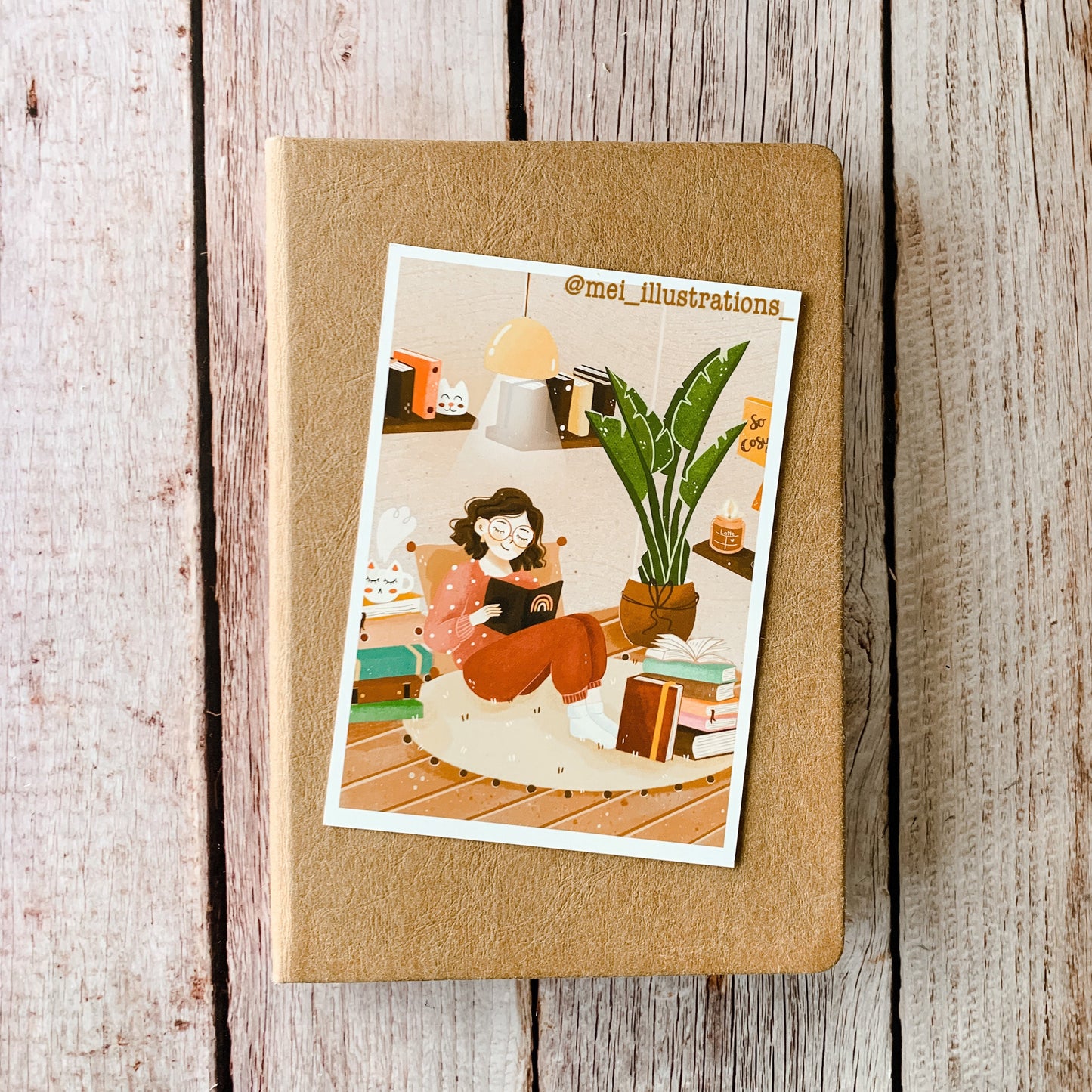 Cozy corner 01 art print