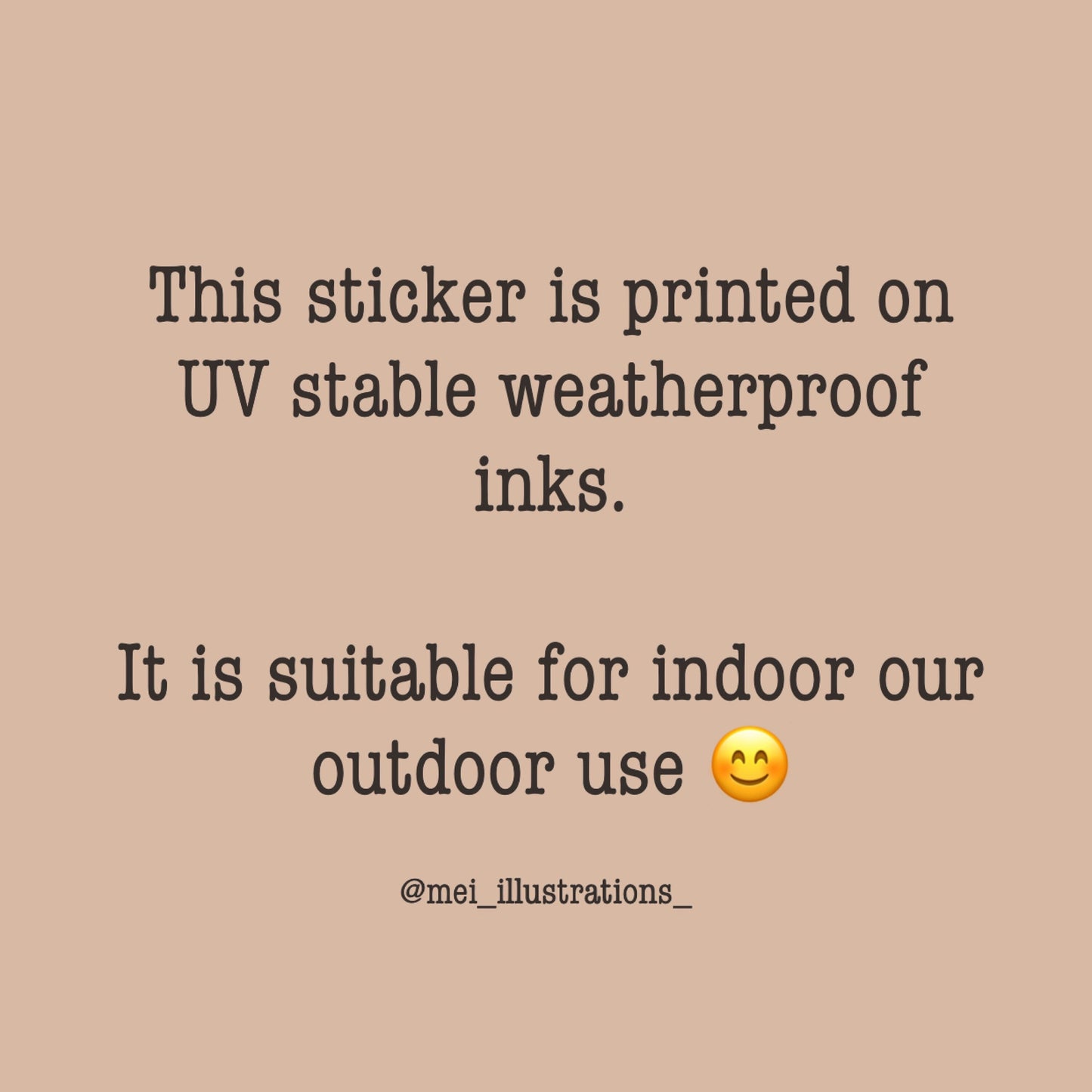 Weatherproof sticker, Encouragement sticker, Quote sticker, Water bottle sticker, Holographic sticker, Laptop sticker, Encourage sticker