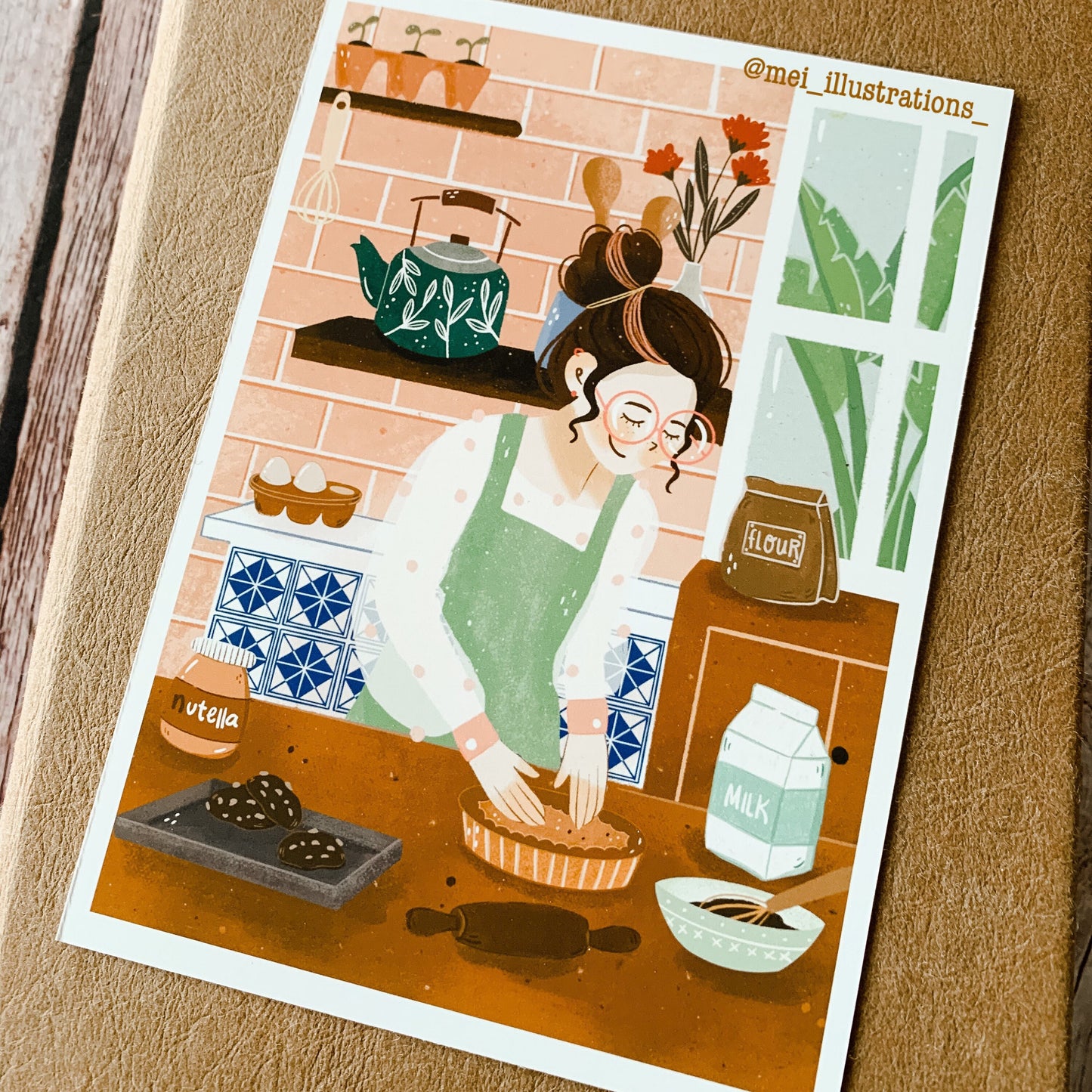 Baking art print