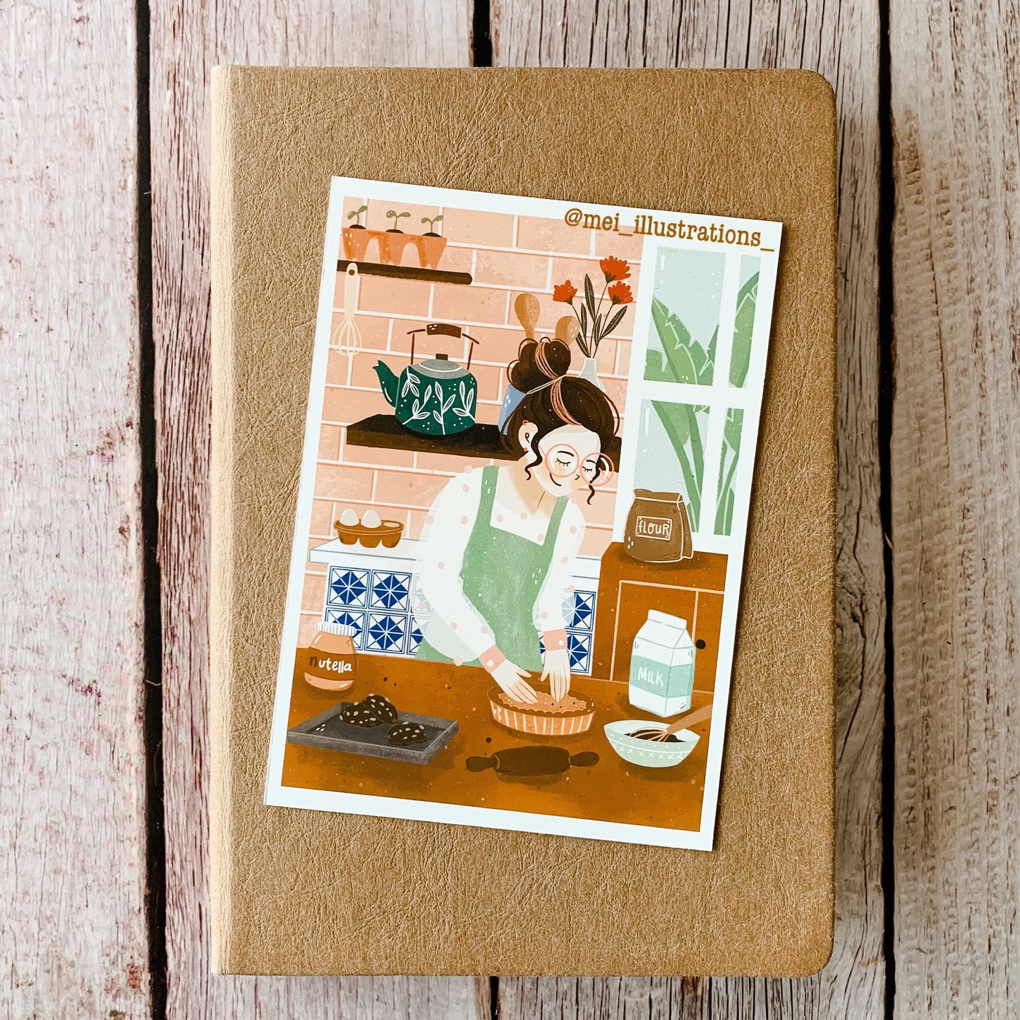 Baking art print