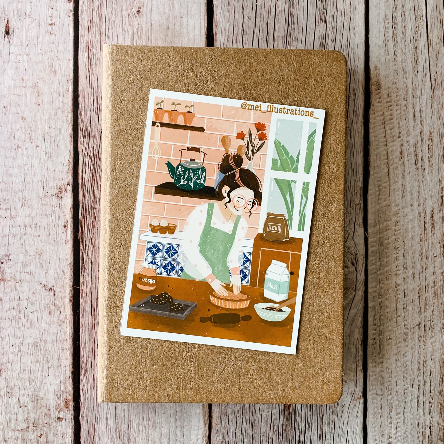 Baking art print