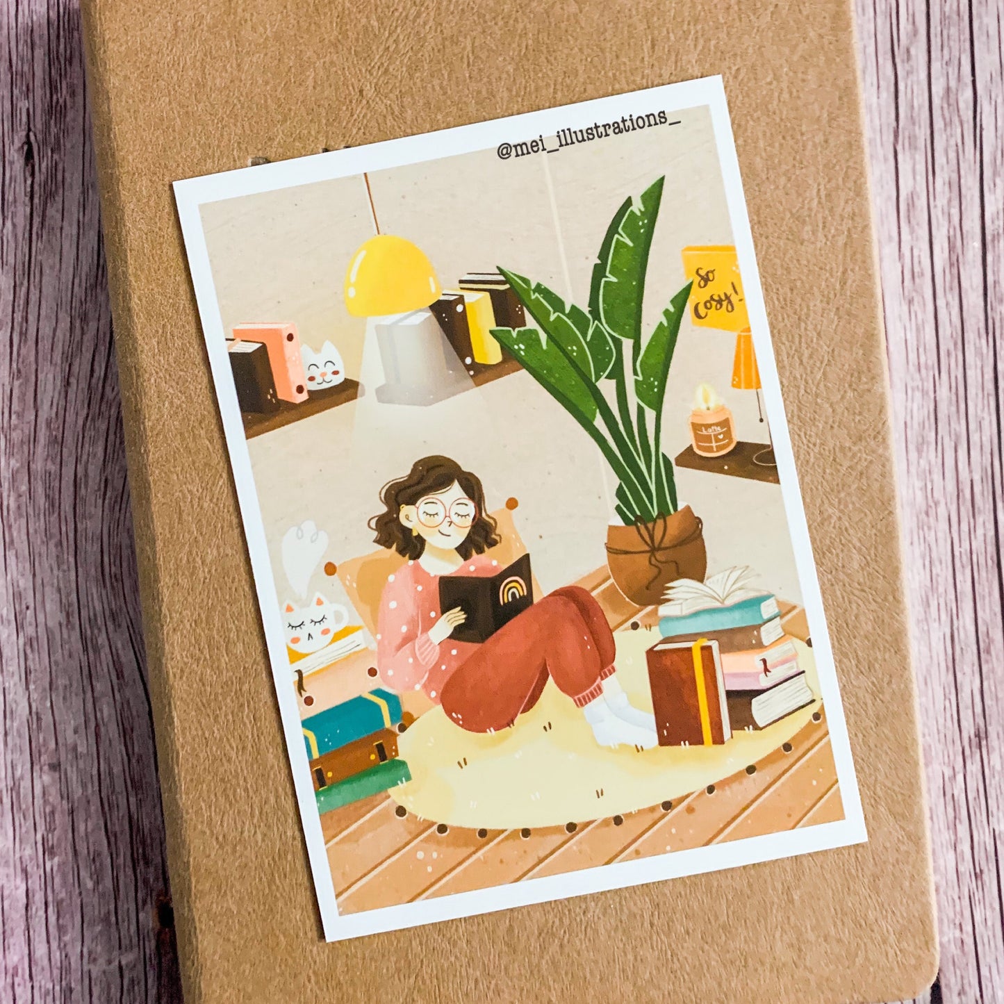 Cozy corner 01 art print