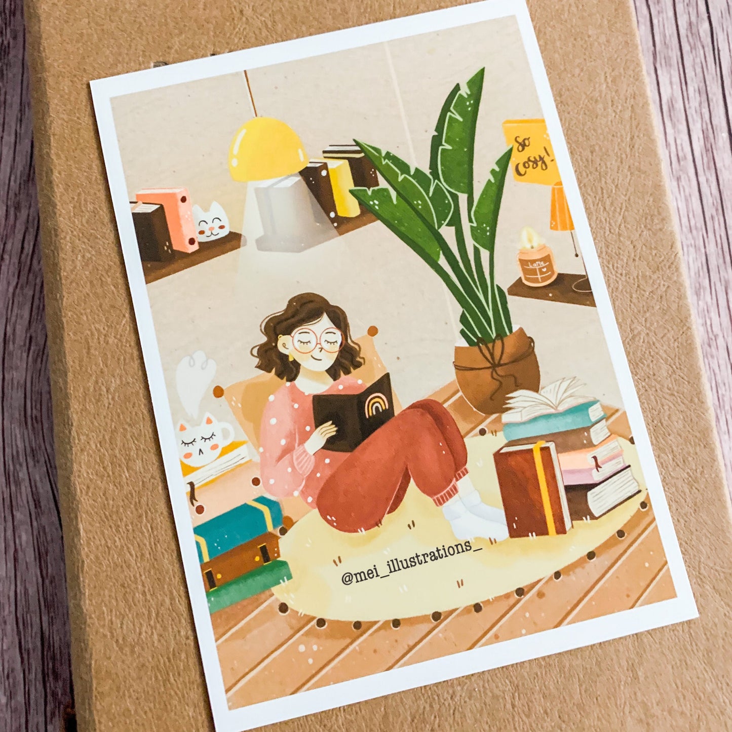 Cozy corner 01 art print