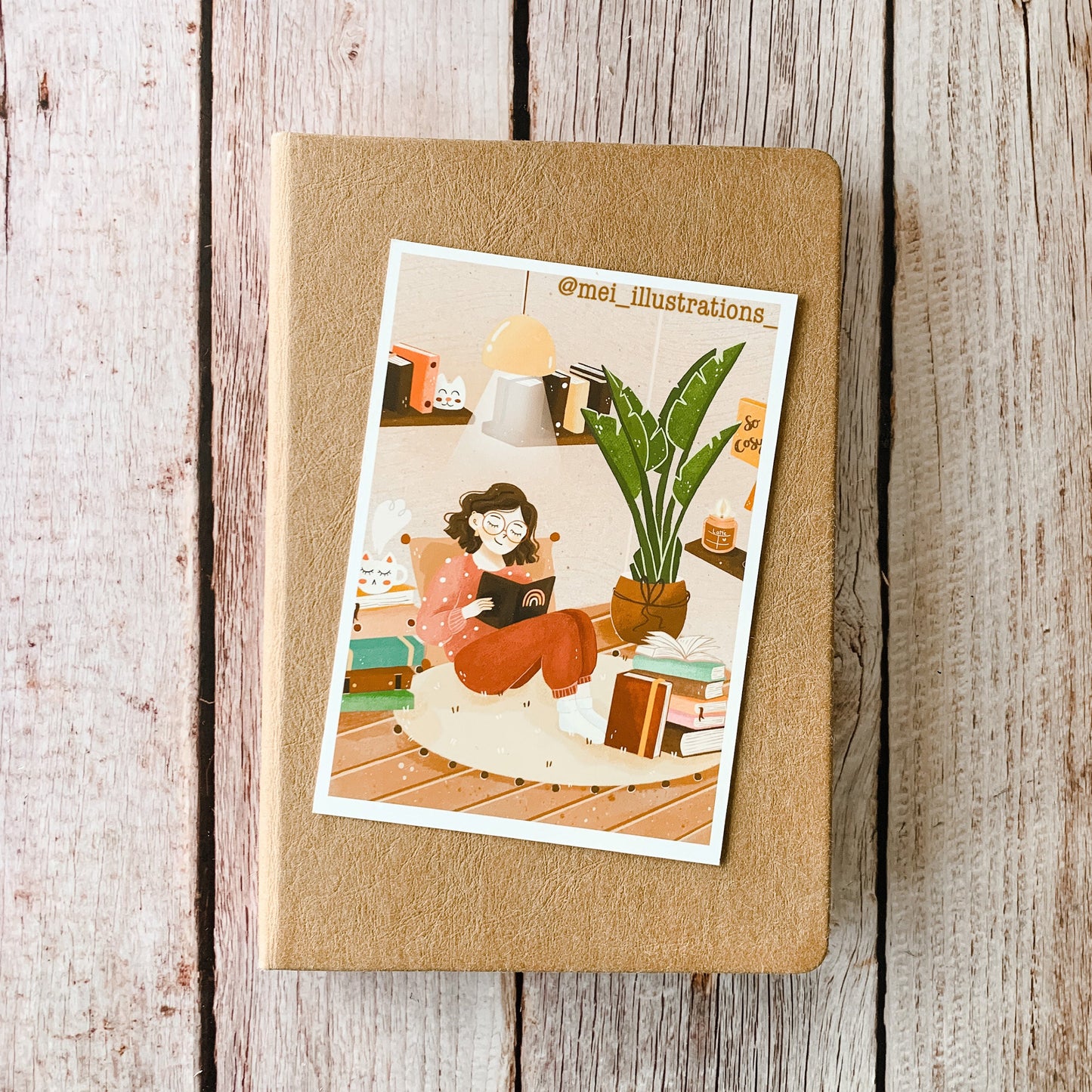 Cozy corner 01 art print