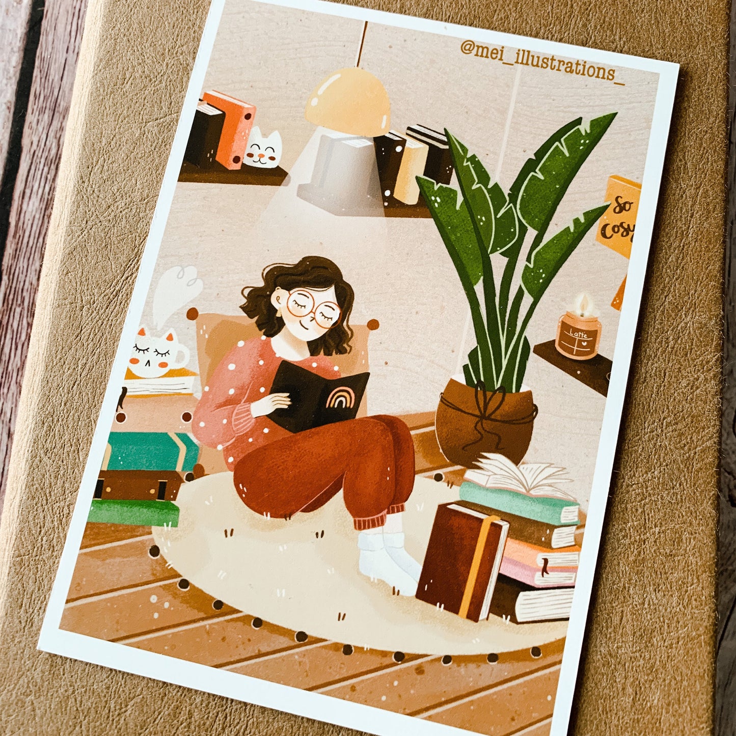 Cozy corner 01 art print