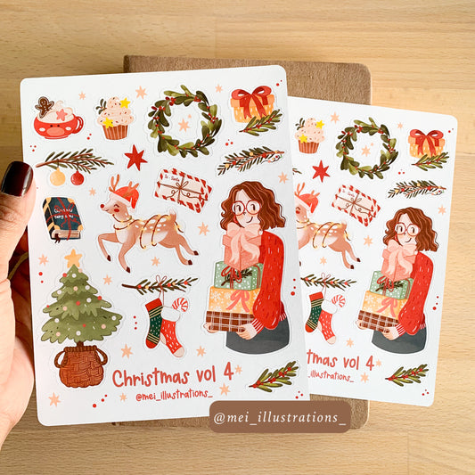 Christmas vol.4 sticker sheet