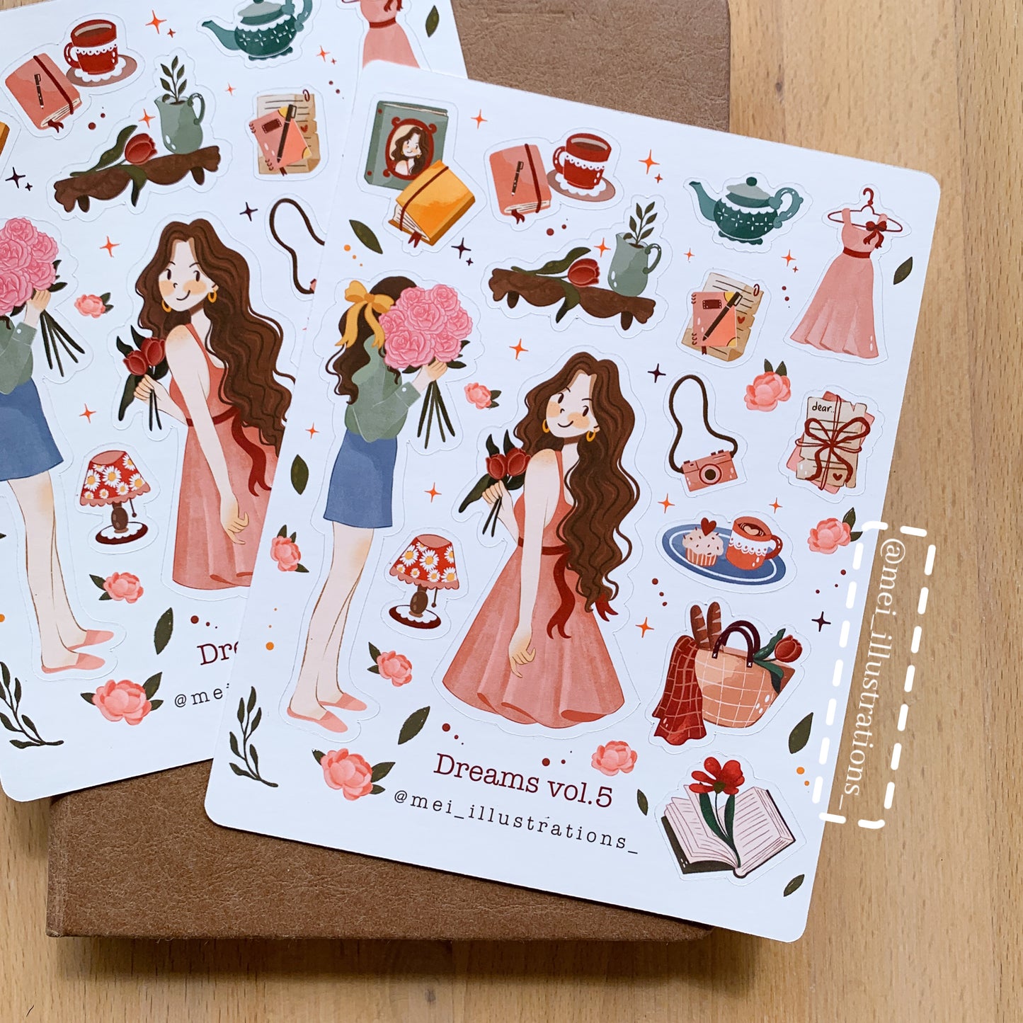 Dreams vol.5 sticker sheet