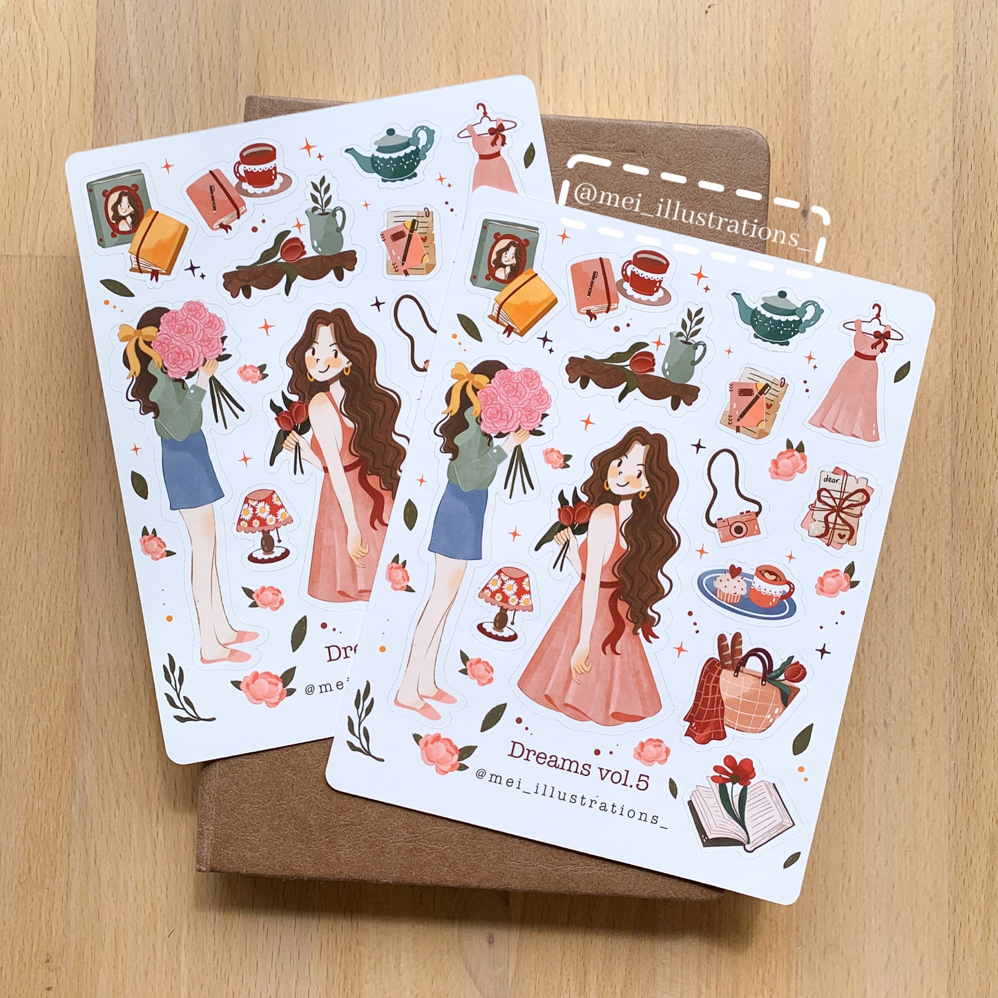 Dreams vol.5 sticker sheet