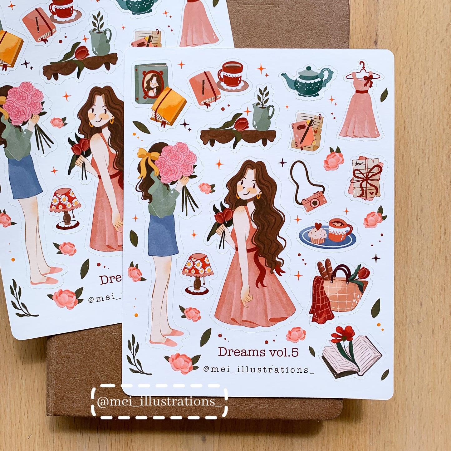 Dreams vol.5 sticker sheet