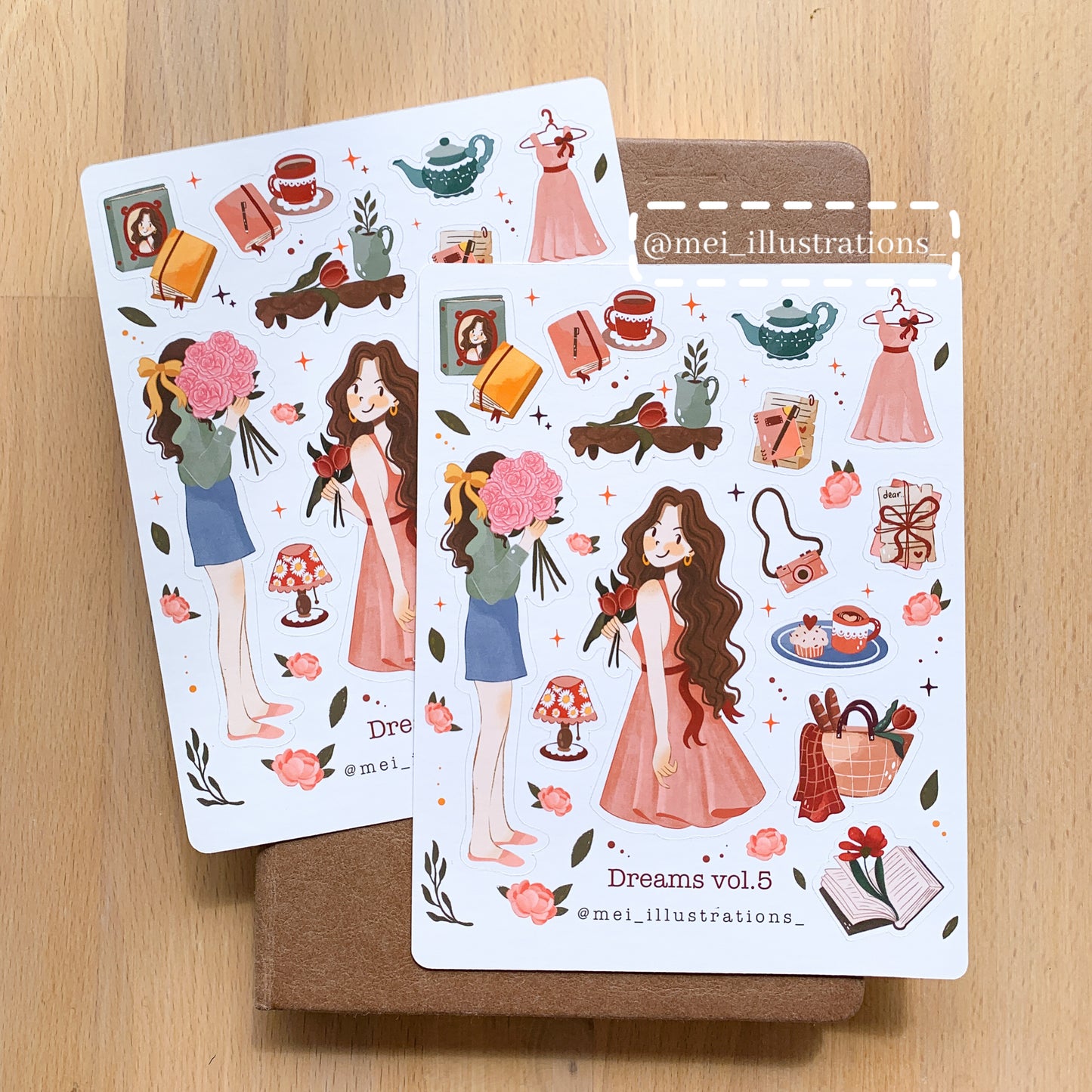 Dreams vol.5 sticker sheet