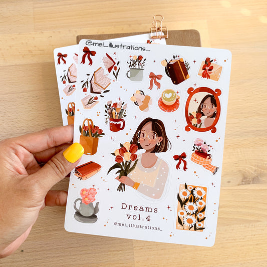 Dreams vol.4 sticker sheet