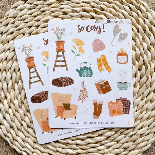 Cosy vol.1 sticker sheet