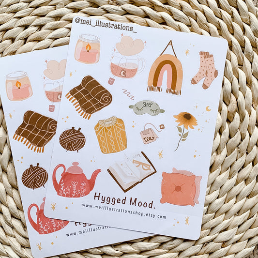 Hygged mood vol.1 sticker sheet